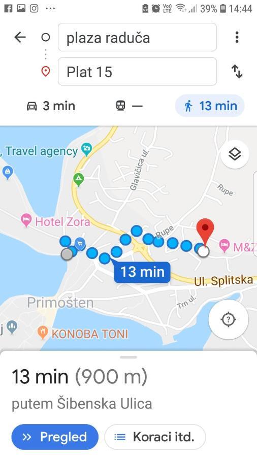 Apartmani Toni Poce 2 Primošten Buitenkant foto